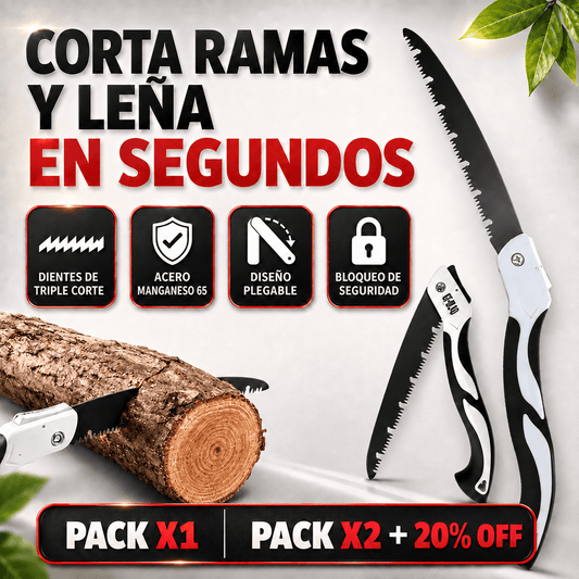 VoraxCut™: ¡PACK X1 -X2! SIERRAS PROFESIONALES EN ACERO 🪚
