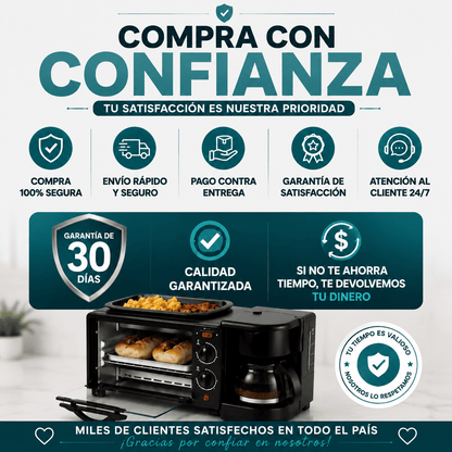 Horno Eléctrico 3 EN 1 Sokany