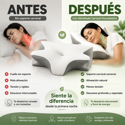 Almohada Cervical Viscoelástica