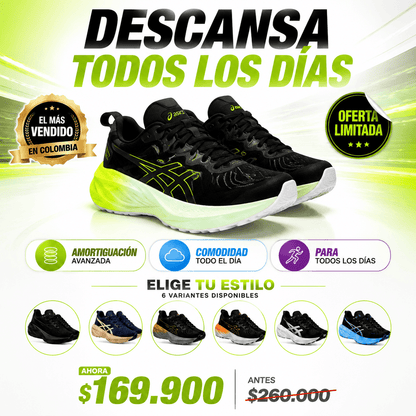 Zapatillas ASICS Adiós al DOLOR de pies