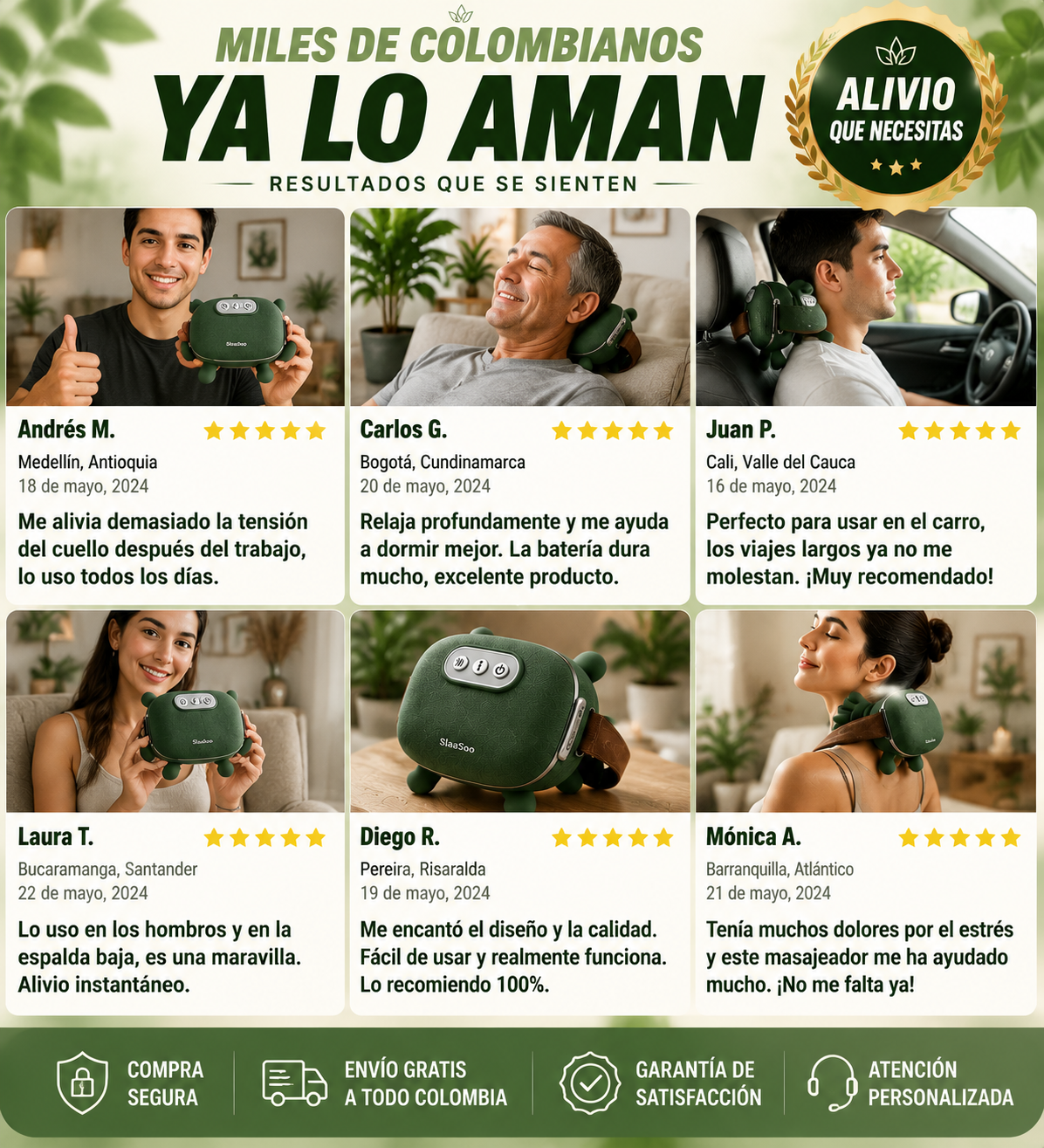 Masajeador Manos Envolventes™