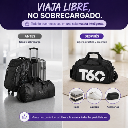 Maleta T60 — Todo lo que necesitas en un solo bolso