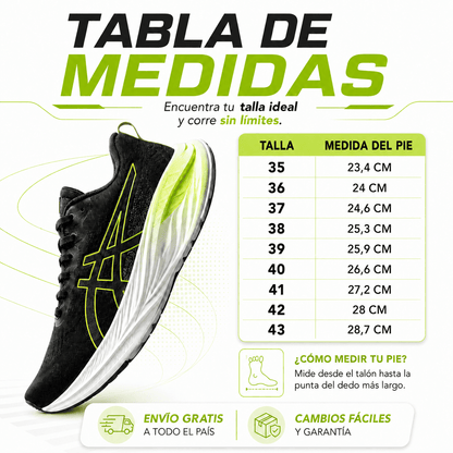 Zapatillas ASICS Adiós al DOLOR de pies