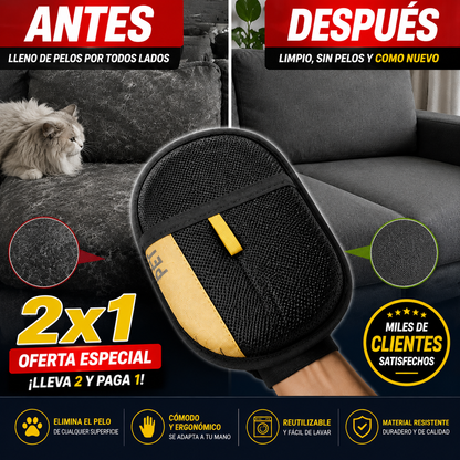 Guante Anti Pelos Mascotas