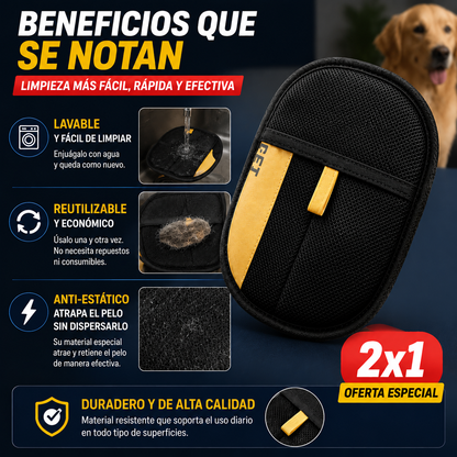Guante Anti Pelos Mascotas