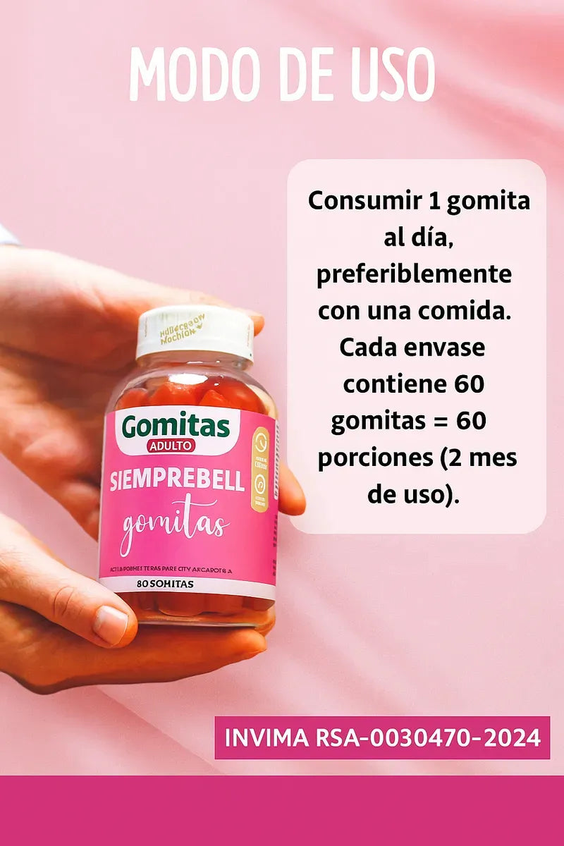 Gomitas BBL - Aguaje y Fenogreco