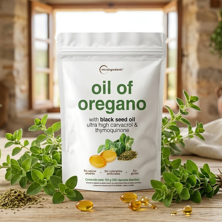 Aceite de Orégano + Black Seed Oil