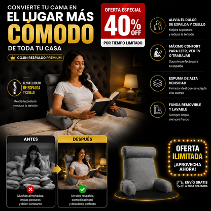 Tu cama no fue diseñada para estar sentado durante horas
