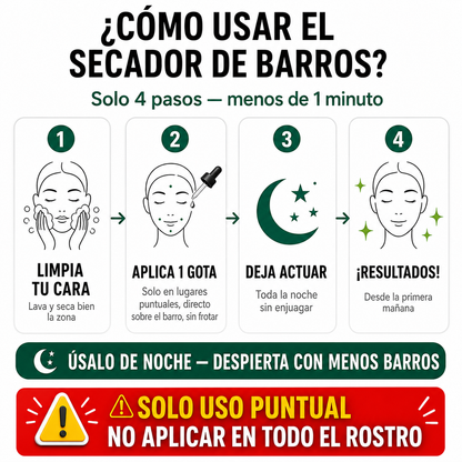 Serum Secador de Barros